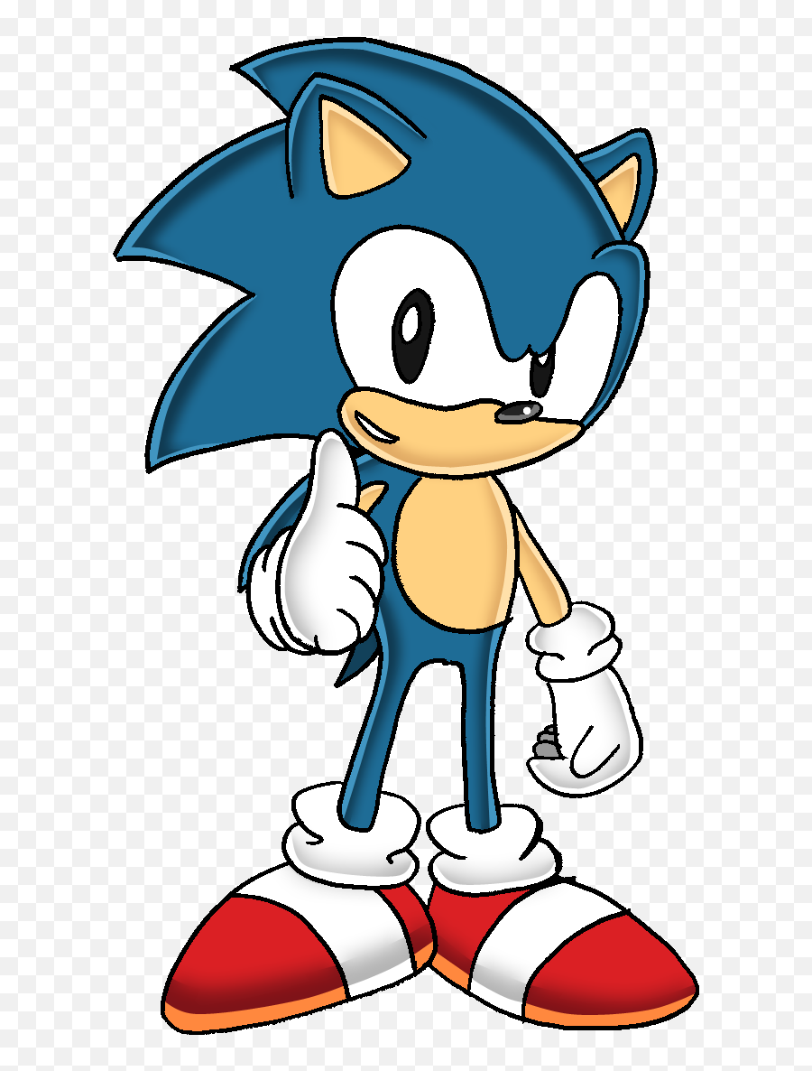 Download Sonic The Hedgehog Clipart Classic - Classic Sonic Sonic The Hedgehog Classic Emoji,Hedgehog Clipart