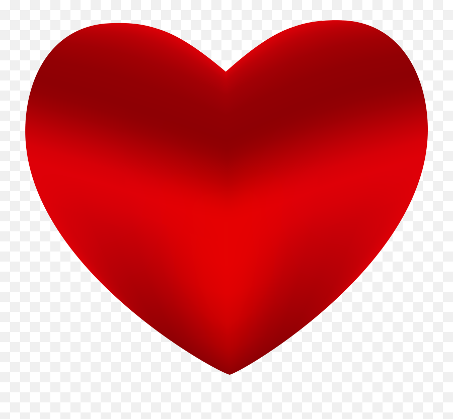 Beautiful Red Heart Png Clipart The - Red Heart Clipart Emoji,Heart Png