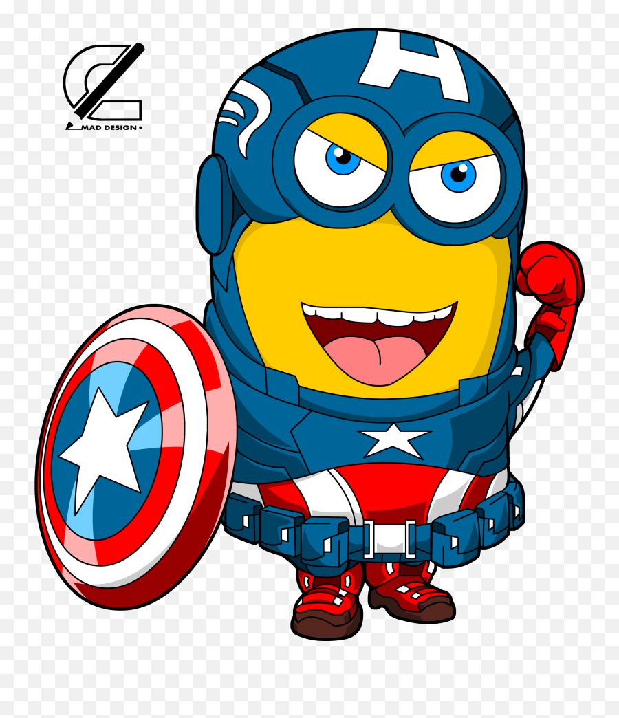 Download Captain America Png Image With No Background - Minion Captain America Emoji,Captain America Png