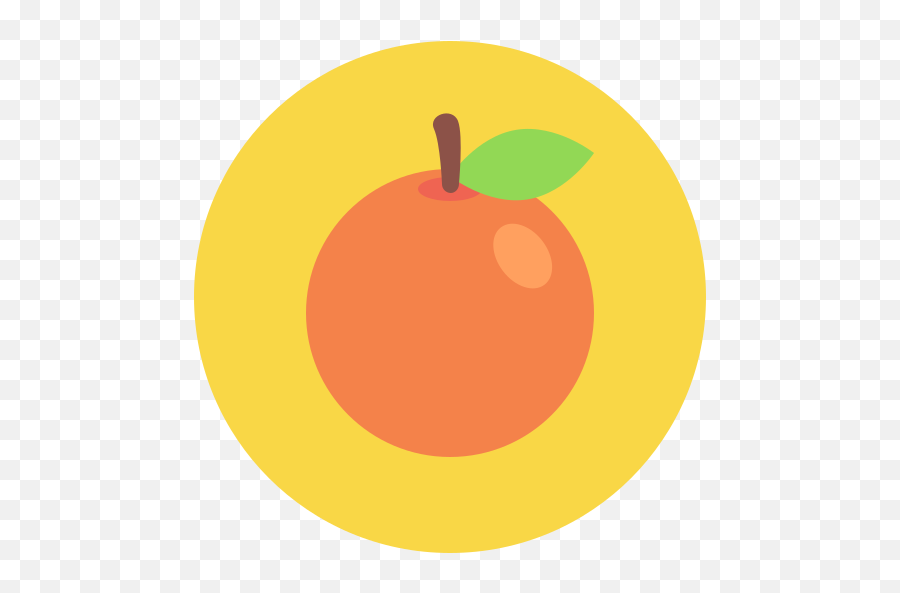 Food Orange Flat Icons Flat Food Icons Juice Flat Emoji,Apple Stem Clipart