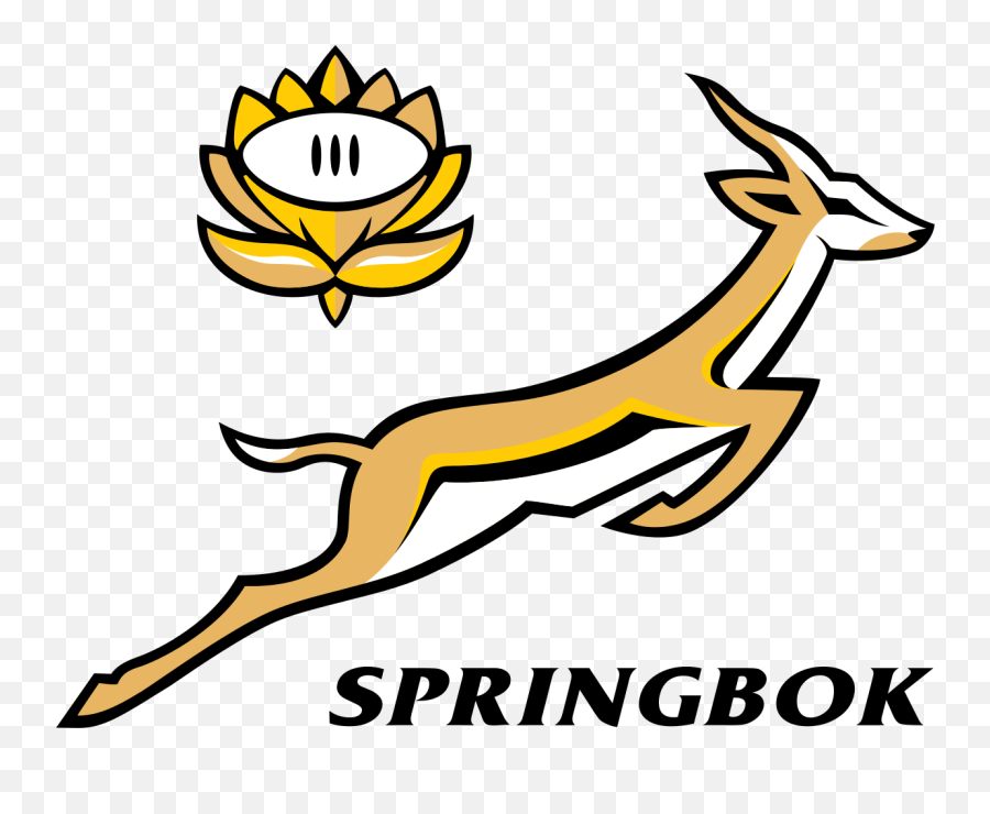 1280px - Southafricanationalrugbyunionteamsvgpng 1280 South Africa Rugby World Cup Logo Emoji,Animal Logo