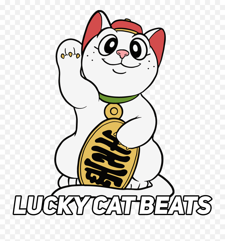 Social Media U2014 Lucky Cat Beats Emoji,Happy Cat Clipart