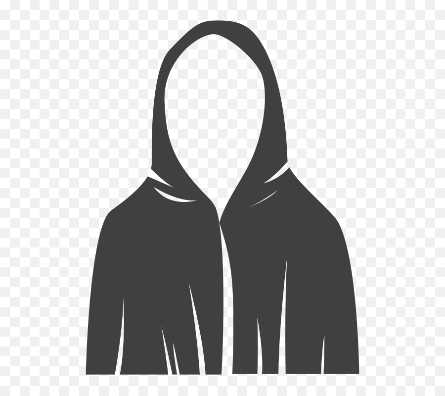 Robe Hooded Anonymous - Cloak Clipart Emoji,Cape Clipart