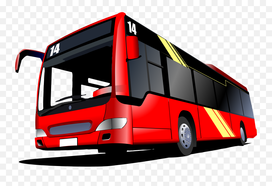 Bus Vector Free Download - Cartoon Bus Vector Png Emoji,Vw Bus Clipart