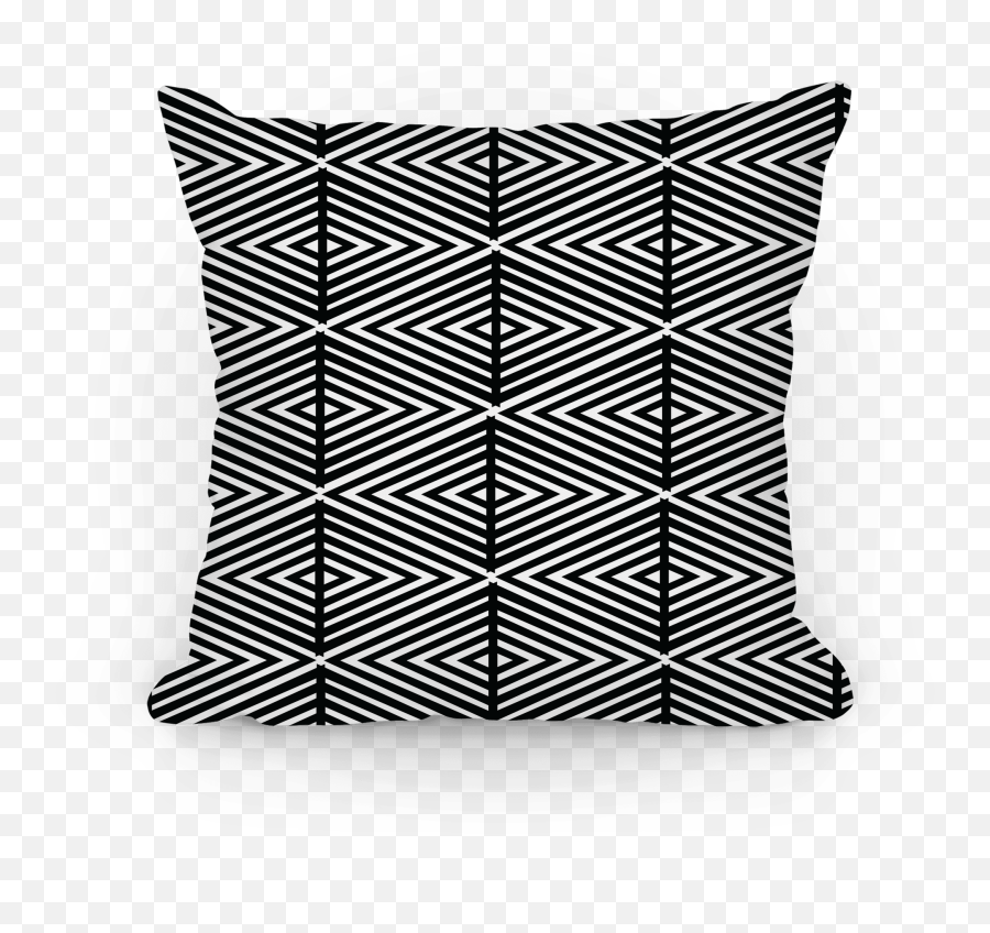 Geometric Diamond Pattern Pillows - Decorative Emoji,Geometric Pattern Png