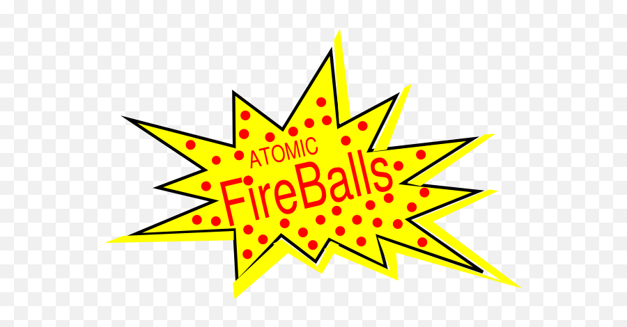 Atomic Fireball Logo Clip Art At Clker - Logo Atomic Fireballs Emoji,Fireball Logo