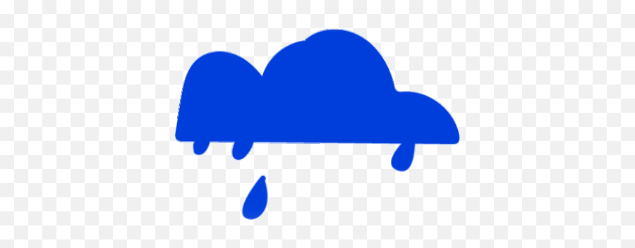Rain Cloud Raining Gif - Raincloud Raining Pouring Rain Gif Transparent Blue Emoji,Rain Gif Transparent