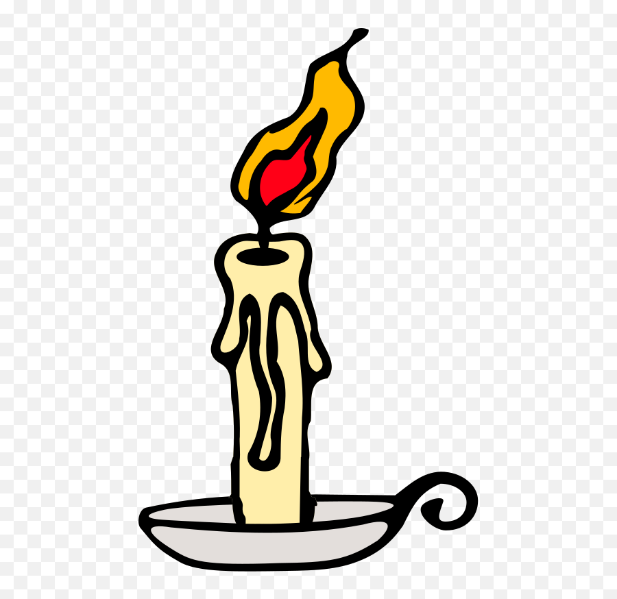 Candle Clipart Animated Candle - Candle Clip Art Emoji,Candle Clipart