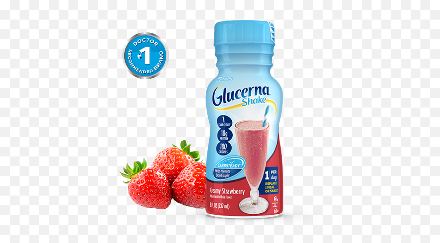 Glucerna Shake Diabetic Snack Replacement Shake Glucerna - Glucerna Shake Chocolate Emoji,Strawberry Transparent Background