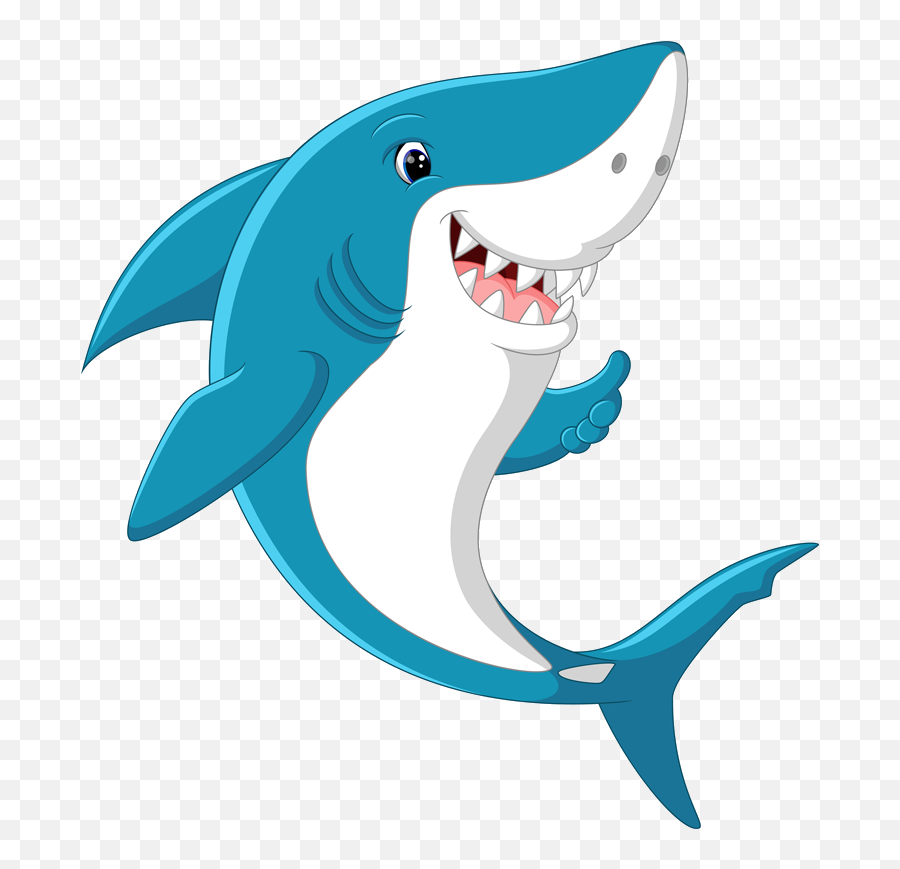 Diving Email Blue Wilderness - Cute Baby Shark Full Size Tiburon Animado Para Niños Emoji,Baby Shark Png