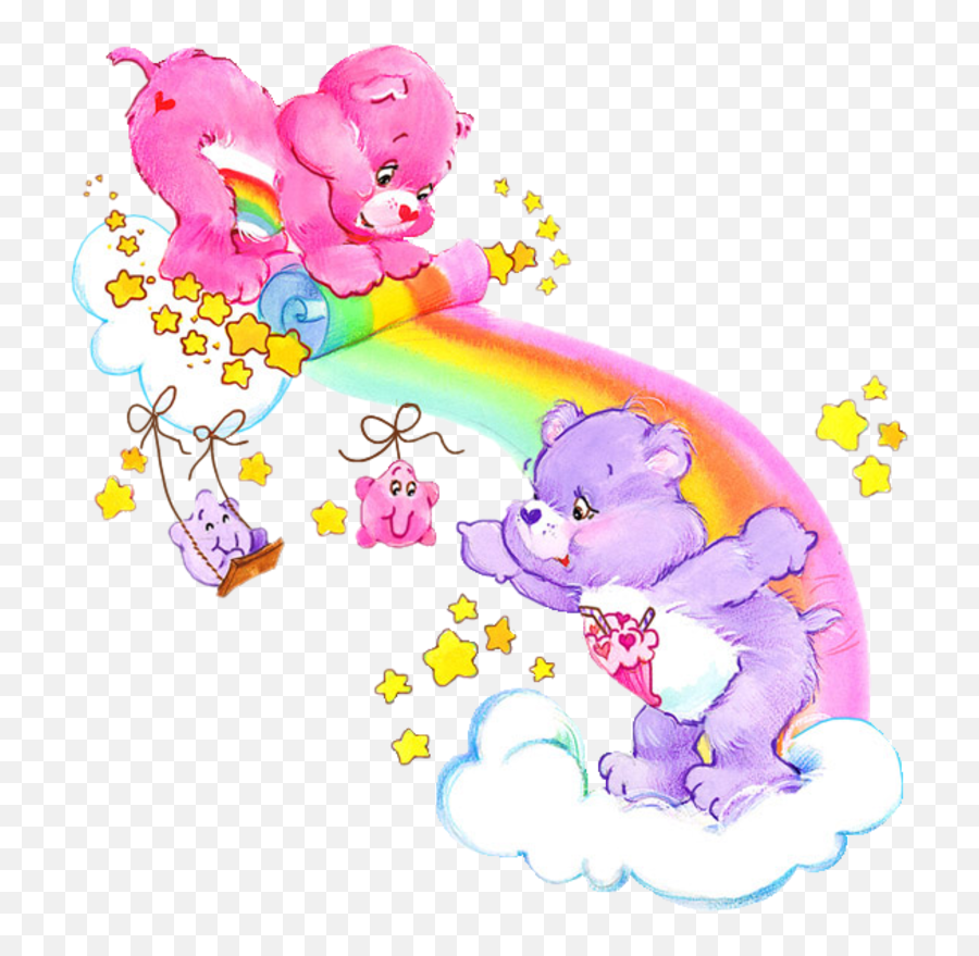 Download Care Bears By Elena Kucharik - Care Bears Png Emoji,Care Bears Logo