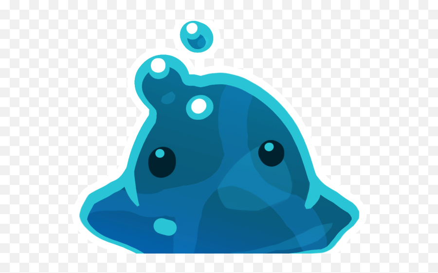 Puddle Clipart Transparent - Slime Rancher Water Slime Emoji,Puddle Clipart