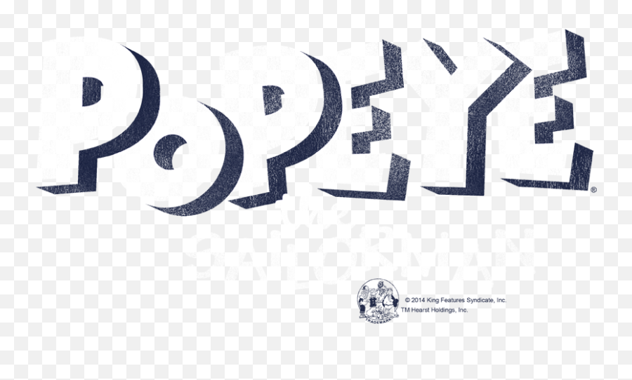 Popeye 3d Logo Mens Slim Fit T - Dot Emoji,Popeye Logo