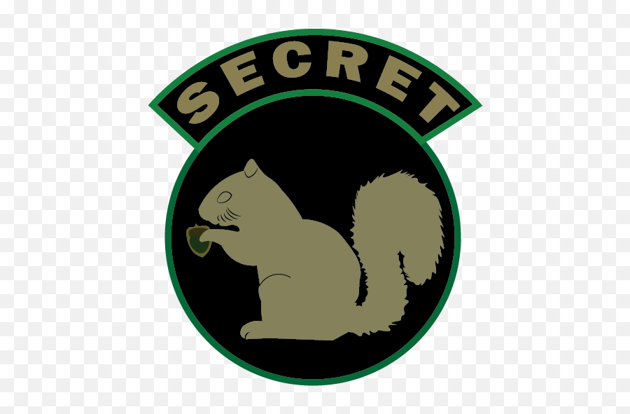 Secret Squirrel Emoji,Squirrel Logo