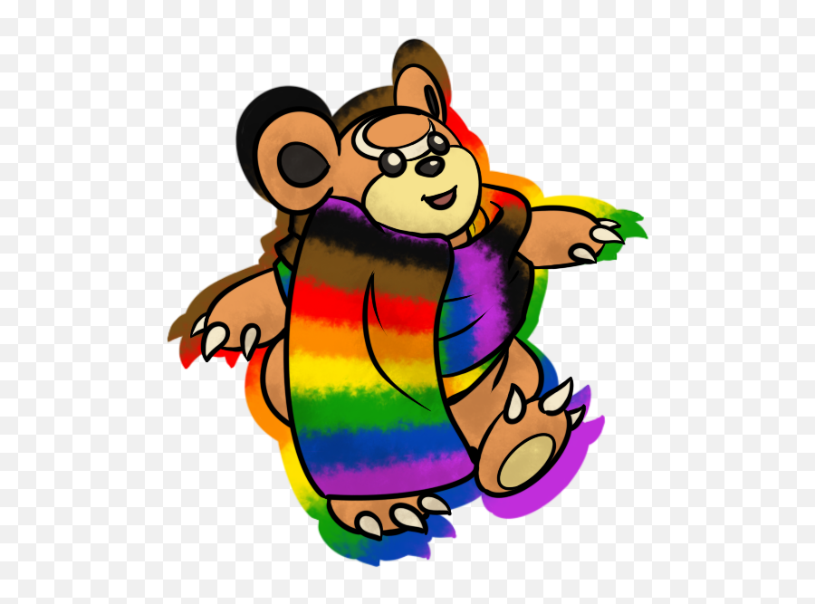Oli Wobbles On Twitter Gay Bears Teddiursa And Ursaring Emoji,Gay Clipart