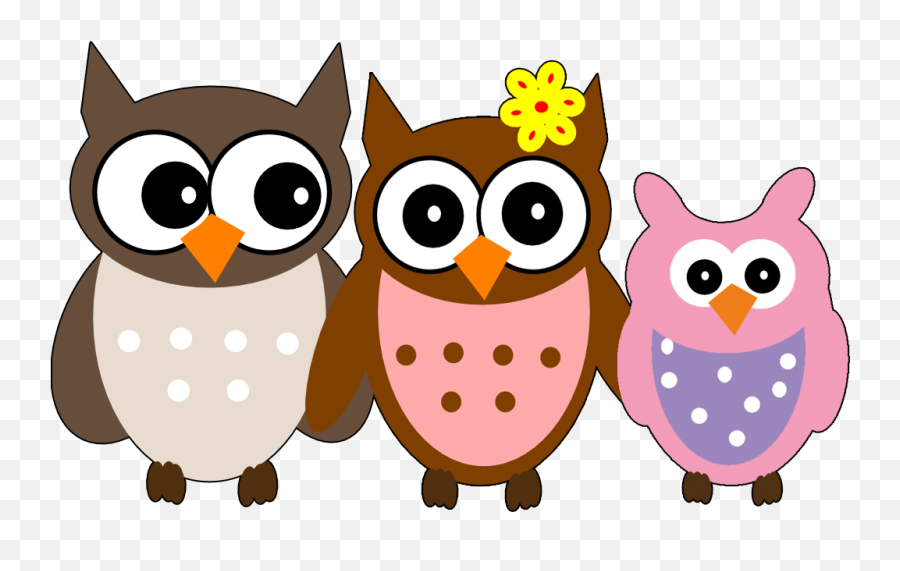 Owl Free Images At Clker Com Vector - Owl Family Clipart Emoji,Family Clipart Silhouette