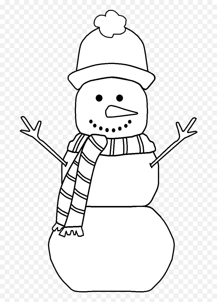 Background Courtesy Of - Snow Man Clip Art Black And White Cartoon White Snowman Black Background Emoji,Snowman Clipart Black And White