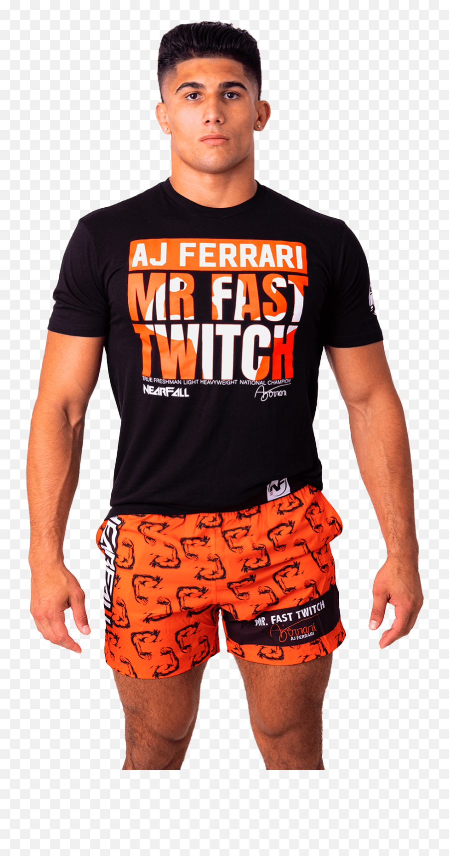 Aj Ferrari Orange Flex Workoutswim Trunks Emoji,Twitch Transparent Shirt