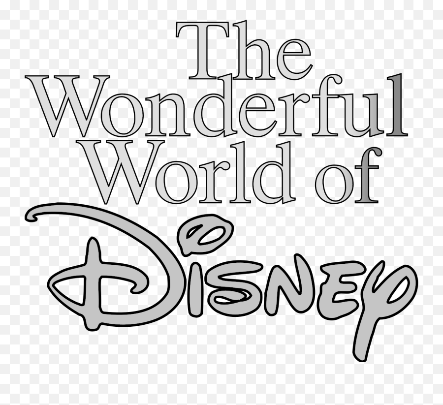 Disney Logo - Wonderful World Of Disney Presents Logo Emoji,Disney Logo