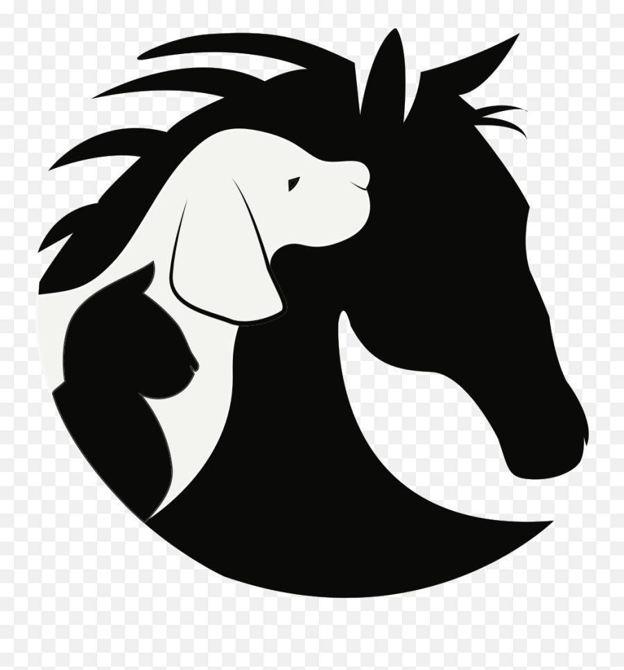Home Back In Action Vet - Dog Horse And Cat Silhouette Emoji,Dog And Cat Silhouettes Clipart