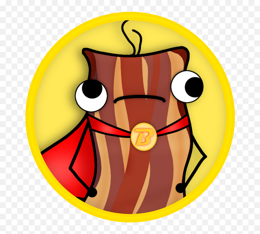 Cartoon Bacon Png Transparent Png - Clip Art Animated Bacon Emoji,Bacon Clipart