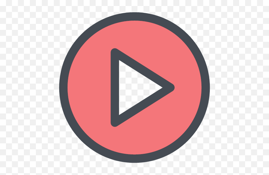 Clip Movie Play Video Youtube Icon - General Office Emoji,Youtube Icon Transparent