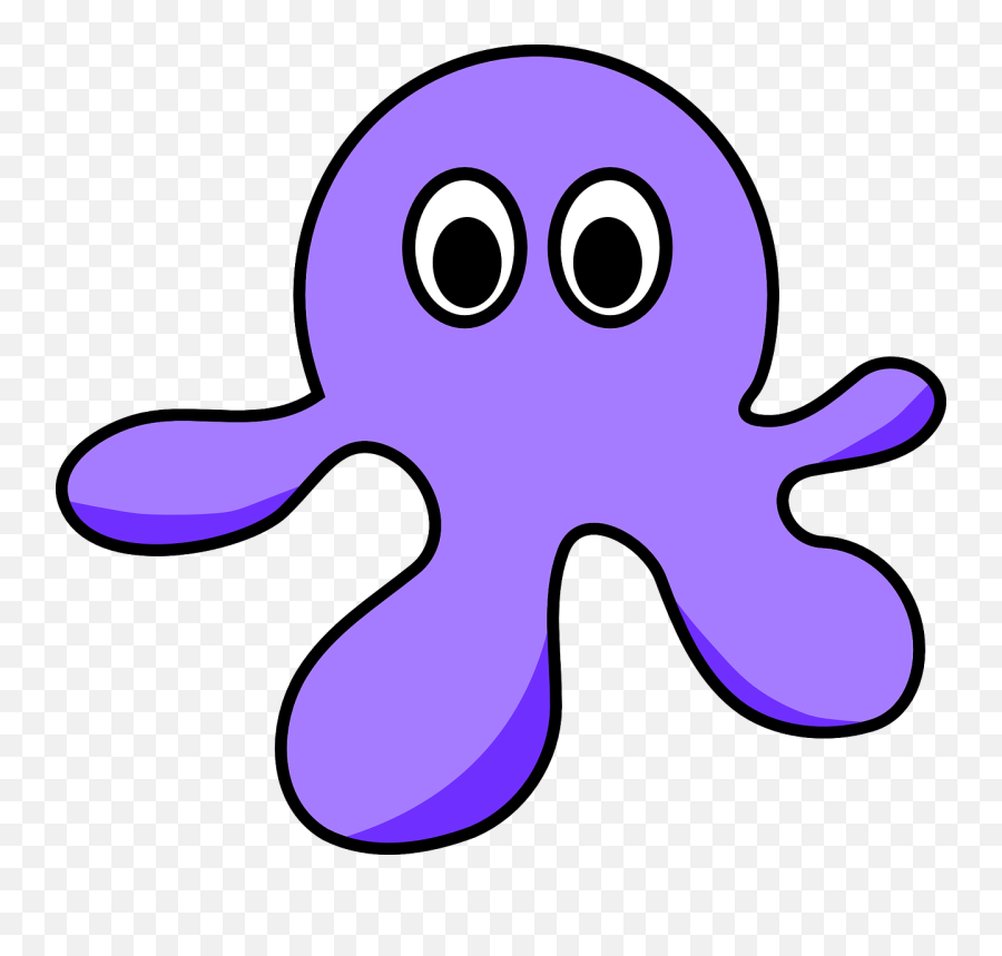 Cartoon Octopus Clipart Vector - Octopus Cartoon Emoji,Octopus Clipart