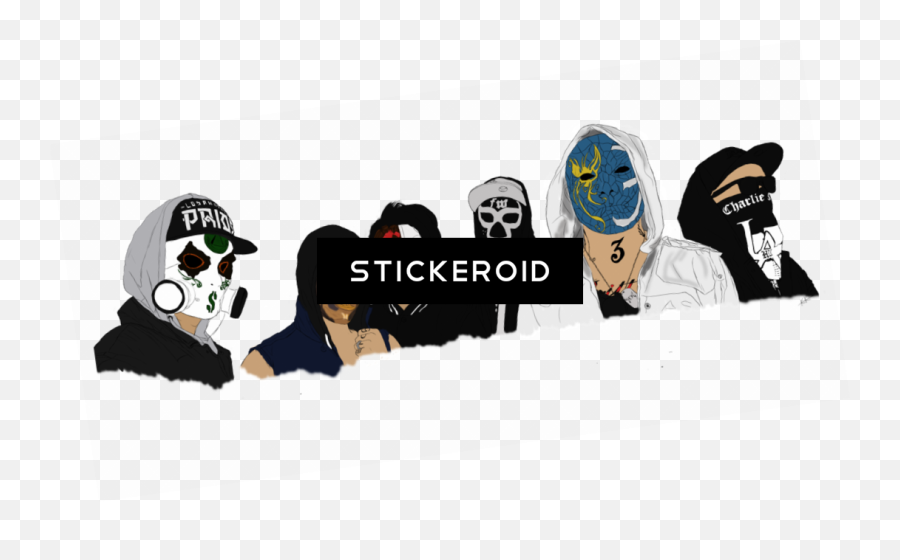 Download Hollywood Undead Png Image - Hollywood Undead Clip Art Emoji,Hollywood Undead Logo