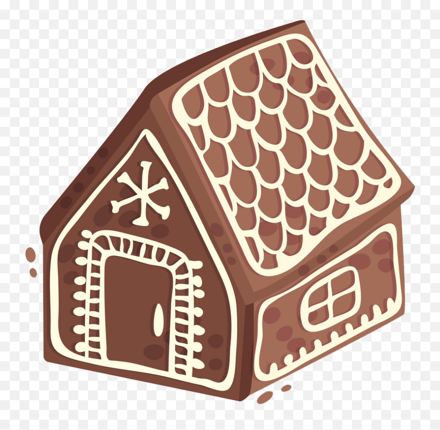 Small Gingerbread House Clipart Transparent - Clipart World Doghouse Emoji,House Clipart