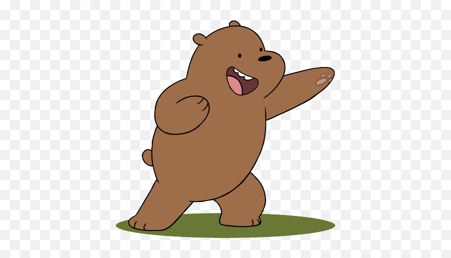 Transparent Grizzly Bear Boxing Png Image - Pardo Dibujos De Los Escandalosos Emoji,Grizzly Bear Png