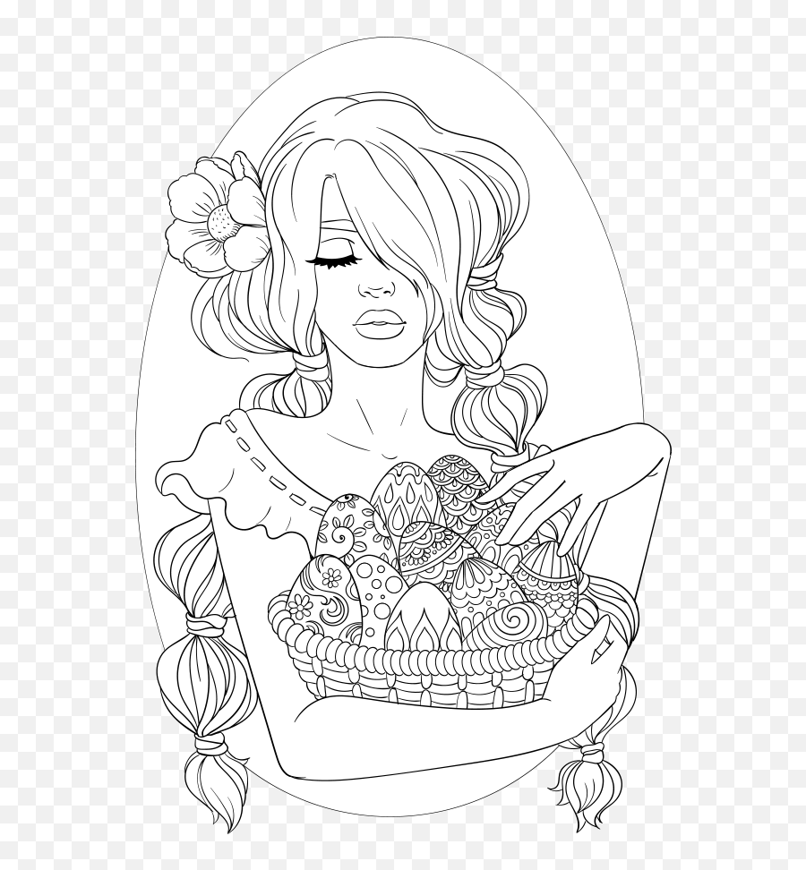 Download Jpg Library Library Afro - Lineartsy Coloring Pages Emoji,Afro Transparent