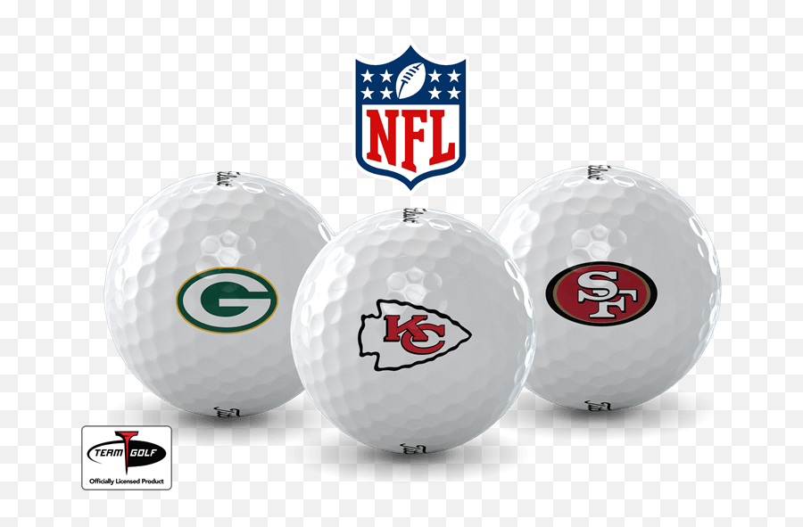 Nfl Team Logo Golf Balls Golfballscom - Nfl Conference Championship Games Emoji,Nfl Team Logo