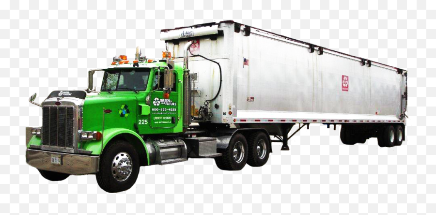 Semi Hauling - Garbage Semi Truck Emoji,Semi Truck Png