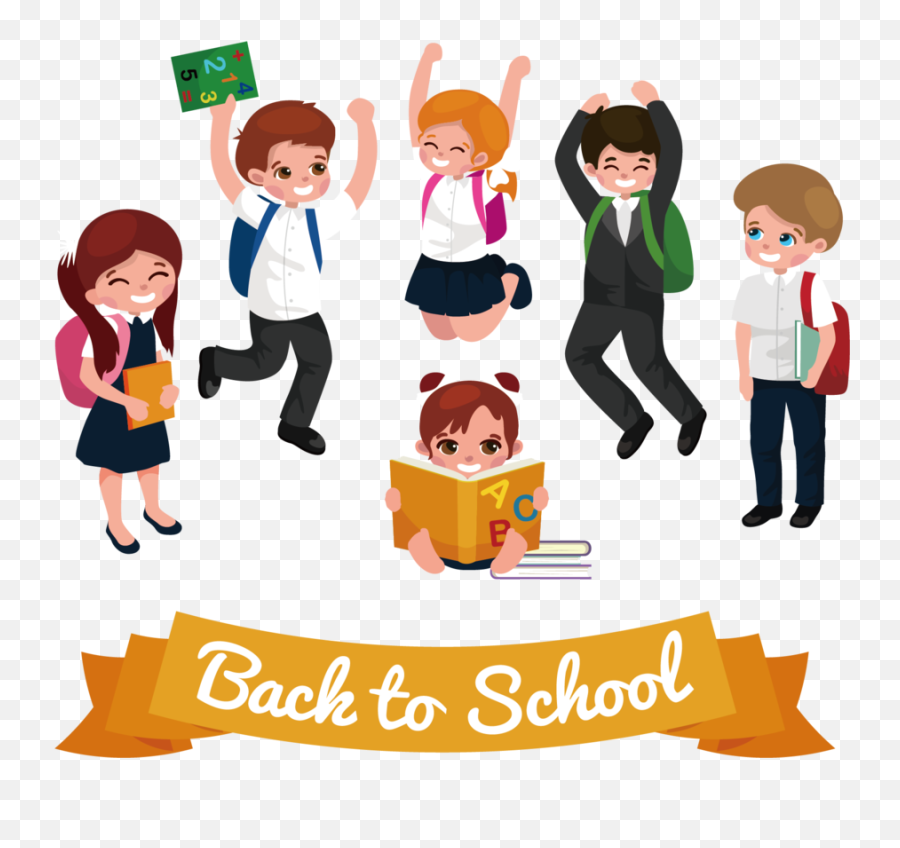 Download Hd Social Group Clipart Student Pupil Royalty - Free Student Emoji,Group Clipart
