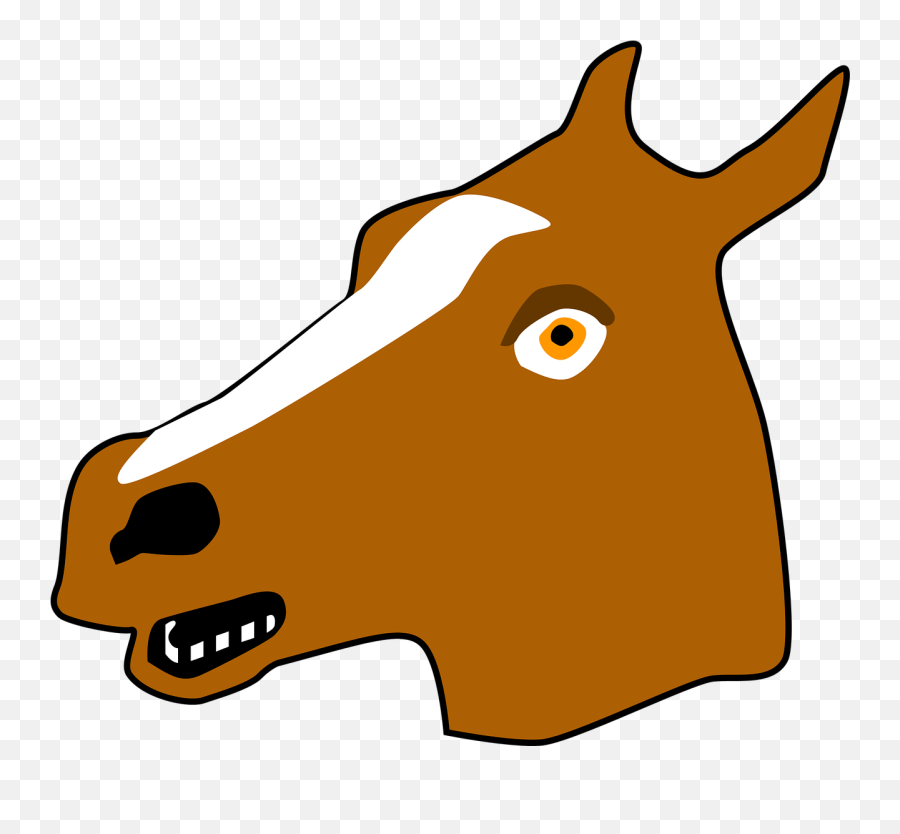 Horse Head Png - Horse Head Animated Png Emoji,Horse Head Png