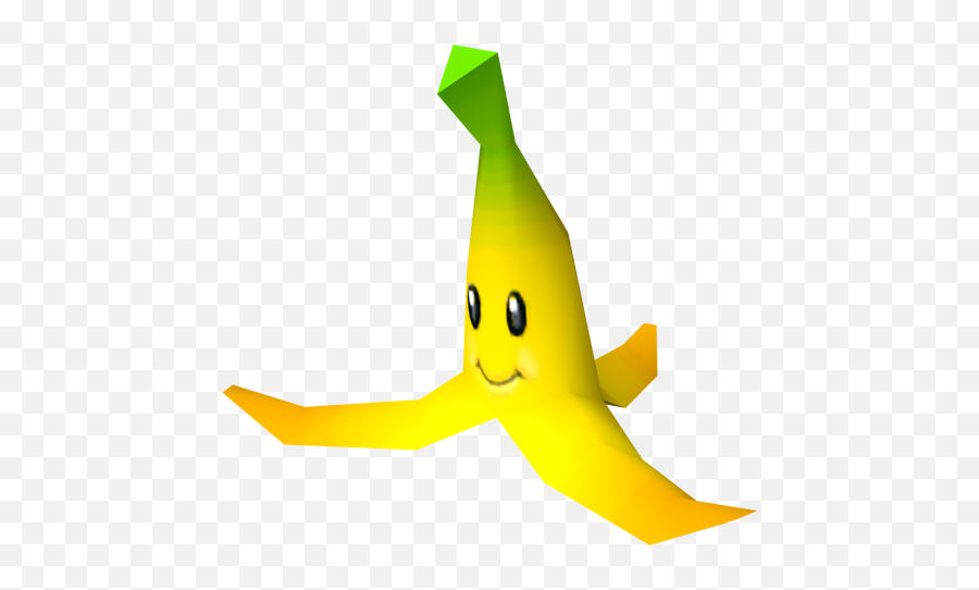 Gamecube - Mario Kart Double Dash Banana The Models Banana Mario Kart Transparent Emoji,Mario Kart Transparent