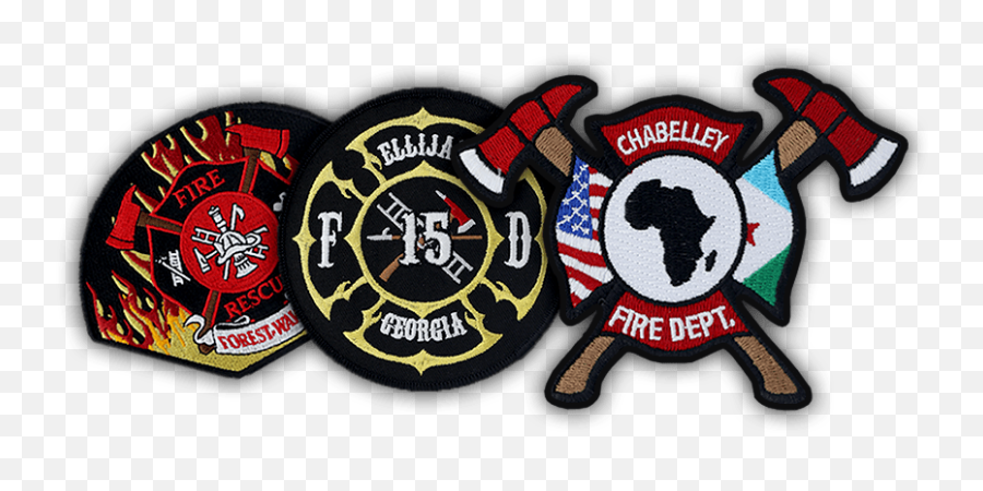Fire Department Patches - Fire Department Patch Design Emoji,Fire Department Logo Maker