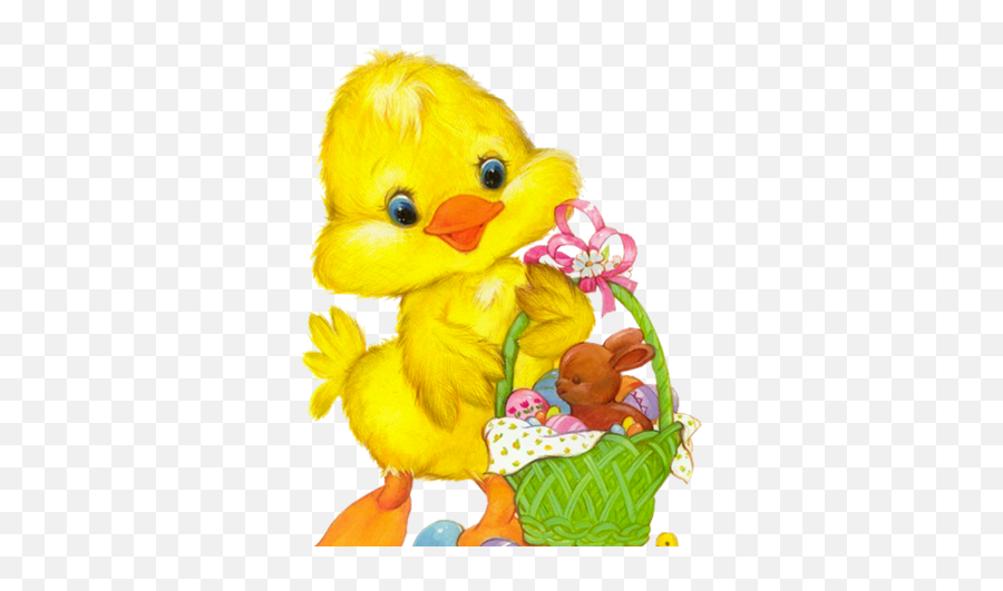 The Easter Chicken - Easter Chicken Clipart Png Emoji,Easter Chick Clipart