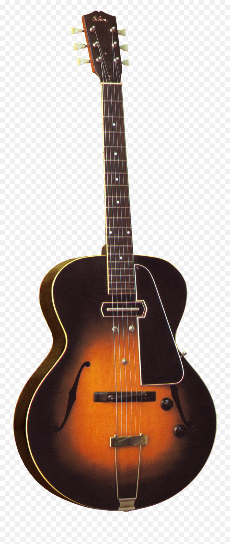 Electric Guitar Guitar Archtop Guitar Emoji,Gibson Guitar Logo