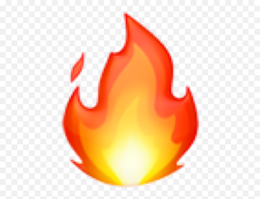 Download Iphone Fire Emoji Png - Transparent Background Flame Emoji Png,Fire Emoji Png