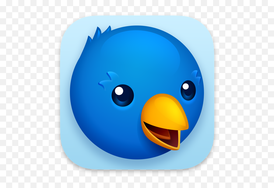 Twitterrific Tweet Your Way On The Mac App Store Emoji,Twitter App Logo