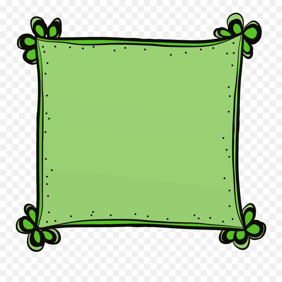 Cute Frames Borders And Frames Art Clipart Les Matériels - Green Frame Clipart Png Emoji,Journal Clipart