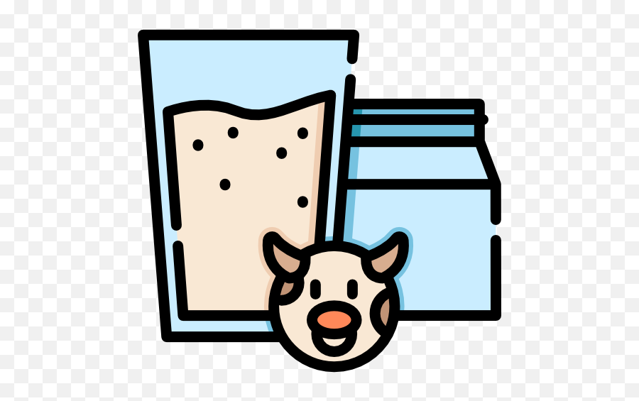 Free Icon Milk Emoji,Cookies And Milk Clipart