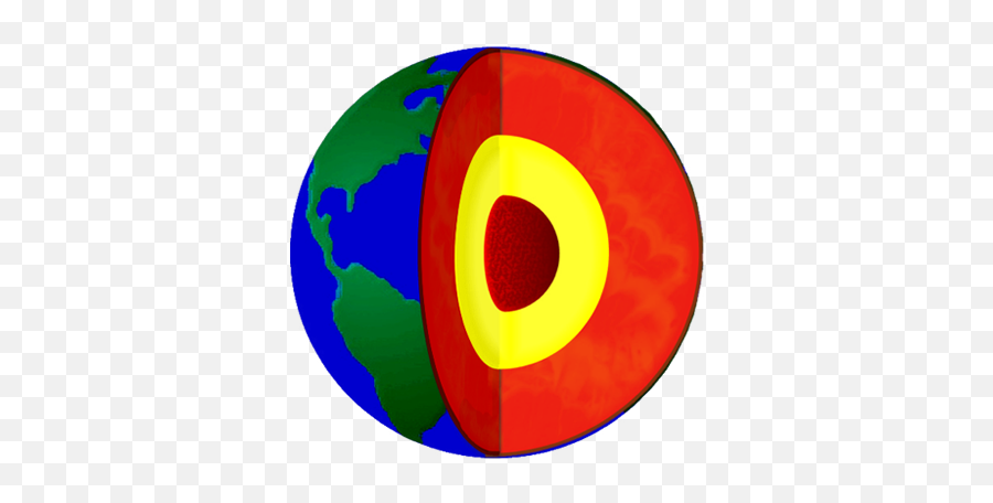 Erin Curryu0026layers Of The Earth Project - Structure Of Earth Emoji,The World Clipart