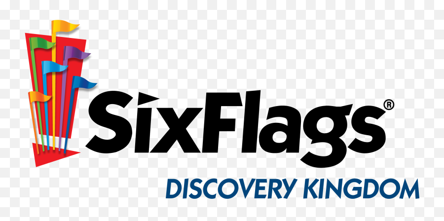 Six Flags Discovery Kingdom Logo - Six Flags Emoji,Six Flags Logo