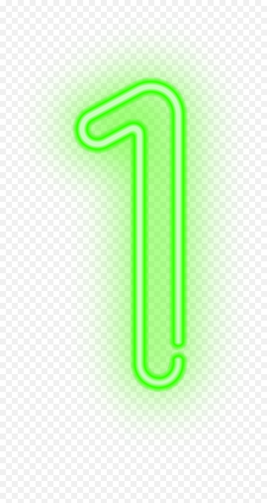 Number 4 Clipart Neon Green Picture 1758031 Number 4 - Language Emoji,Neon Png