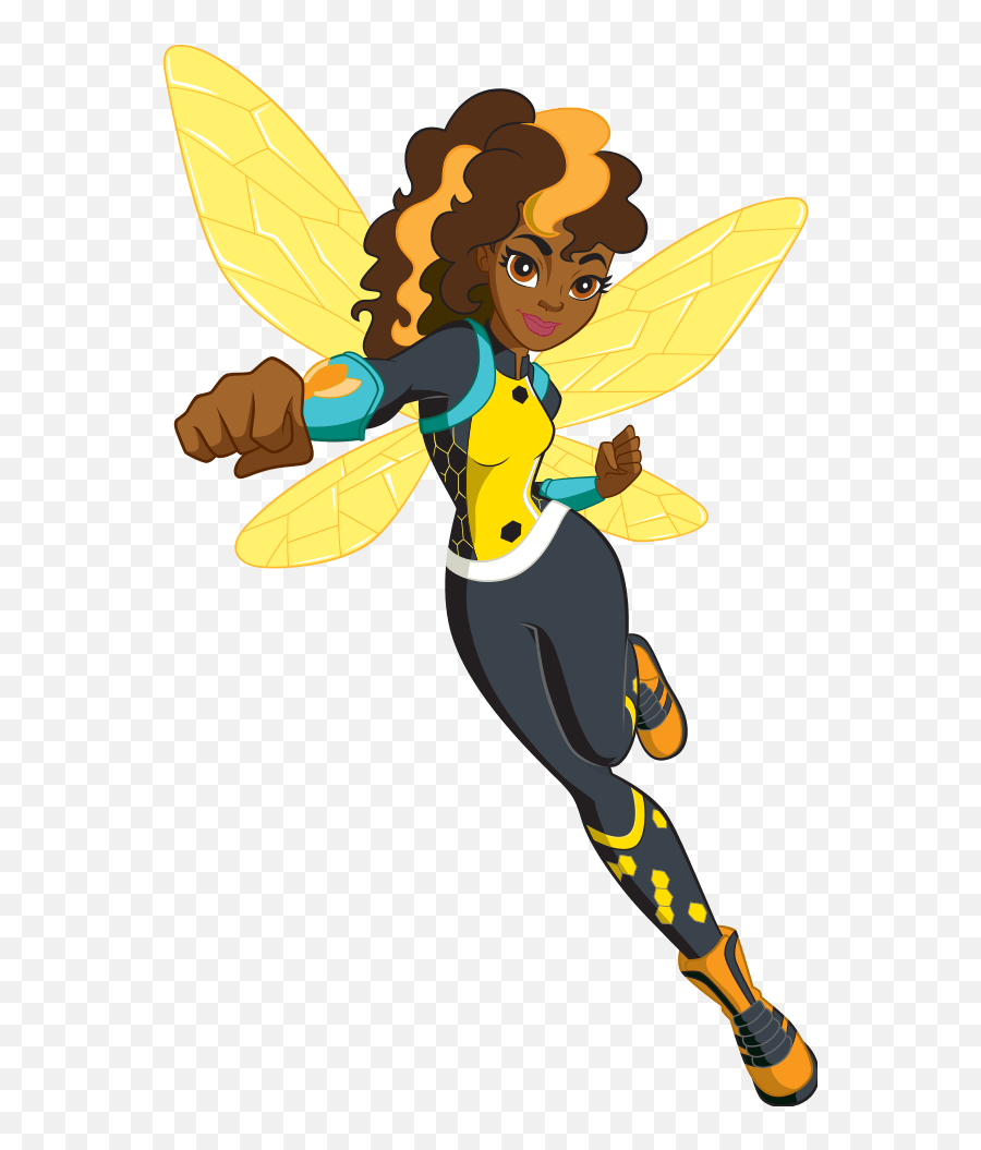 Dc Super Hero Girls Bumblebee - Super Hero Girls Bumblebee Png Emoji,Bumblebee Png