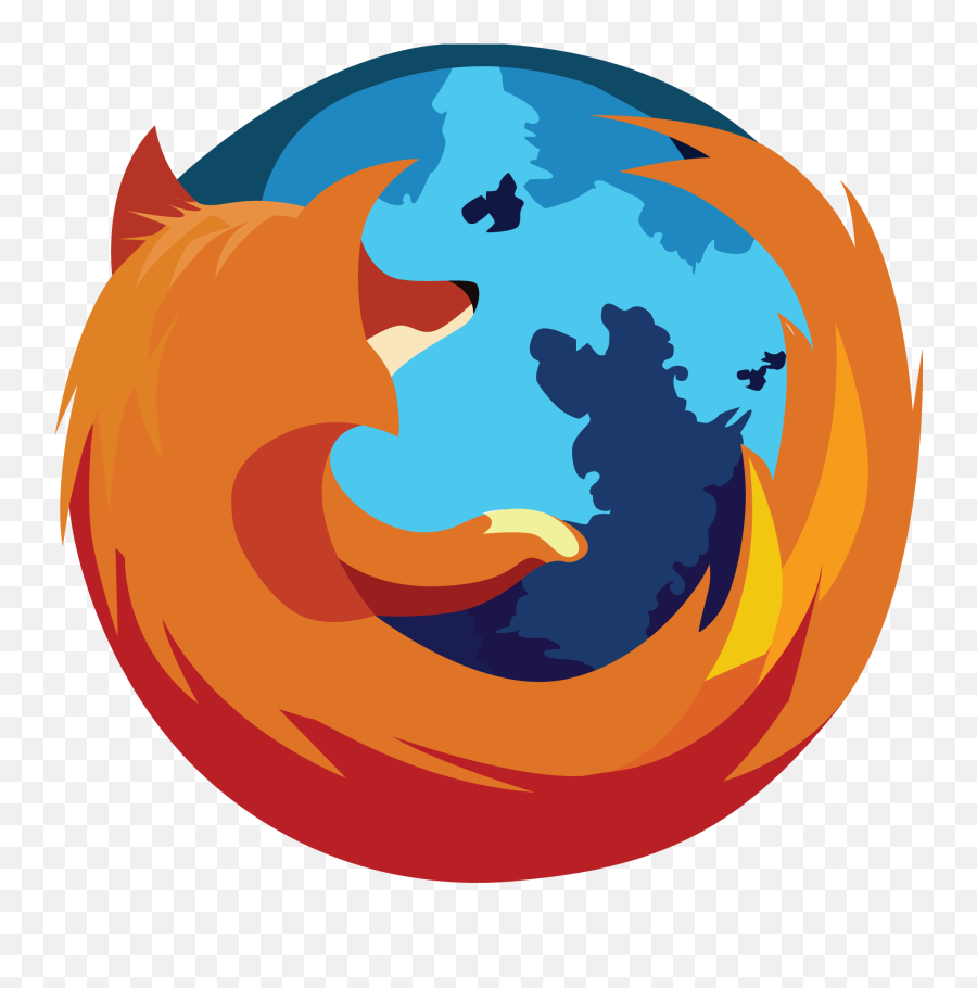Firefox - Mozilla Godzilla Emoji,Firefox Logo
