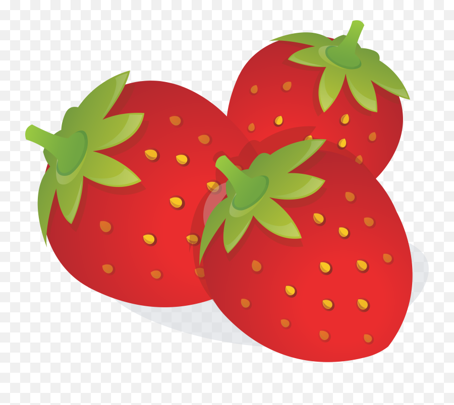 Free Strawberry Clip Art Pictures - Clip Art Of Strawberries Emoji,Strawberry Clipart