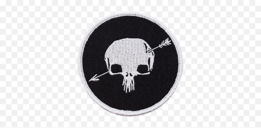 Shakey Graves Skull Logo Embroidered Emoji,Skull Logo